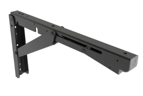 Robust L Folding Bracket Stainless Steel (Black)