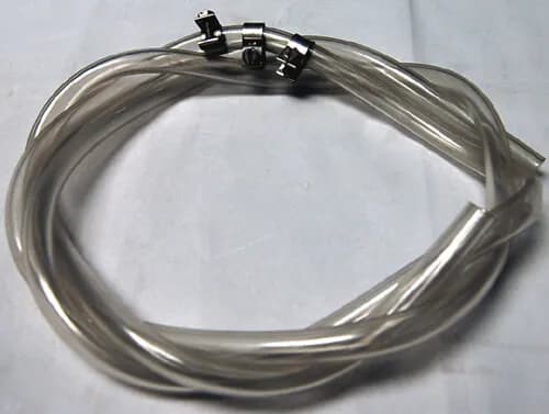 Oil Hose, with clamps for oil reservoir used On All Oil Fed Gear legs 6mm or 1/4" ID product image