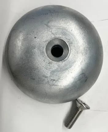Zinc Anode for 513 and 610 mm thrusters Screw included. Fits SH1000, 1400, SAC900-1400 product image