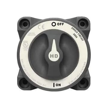 Battery Switch, Blue Seas HD, 600A continuous Ignition Protected, UL-Rated