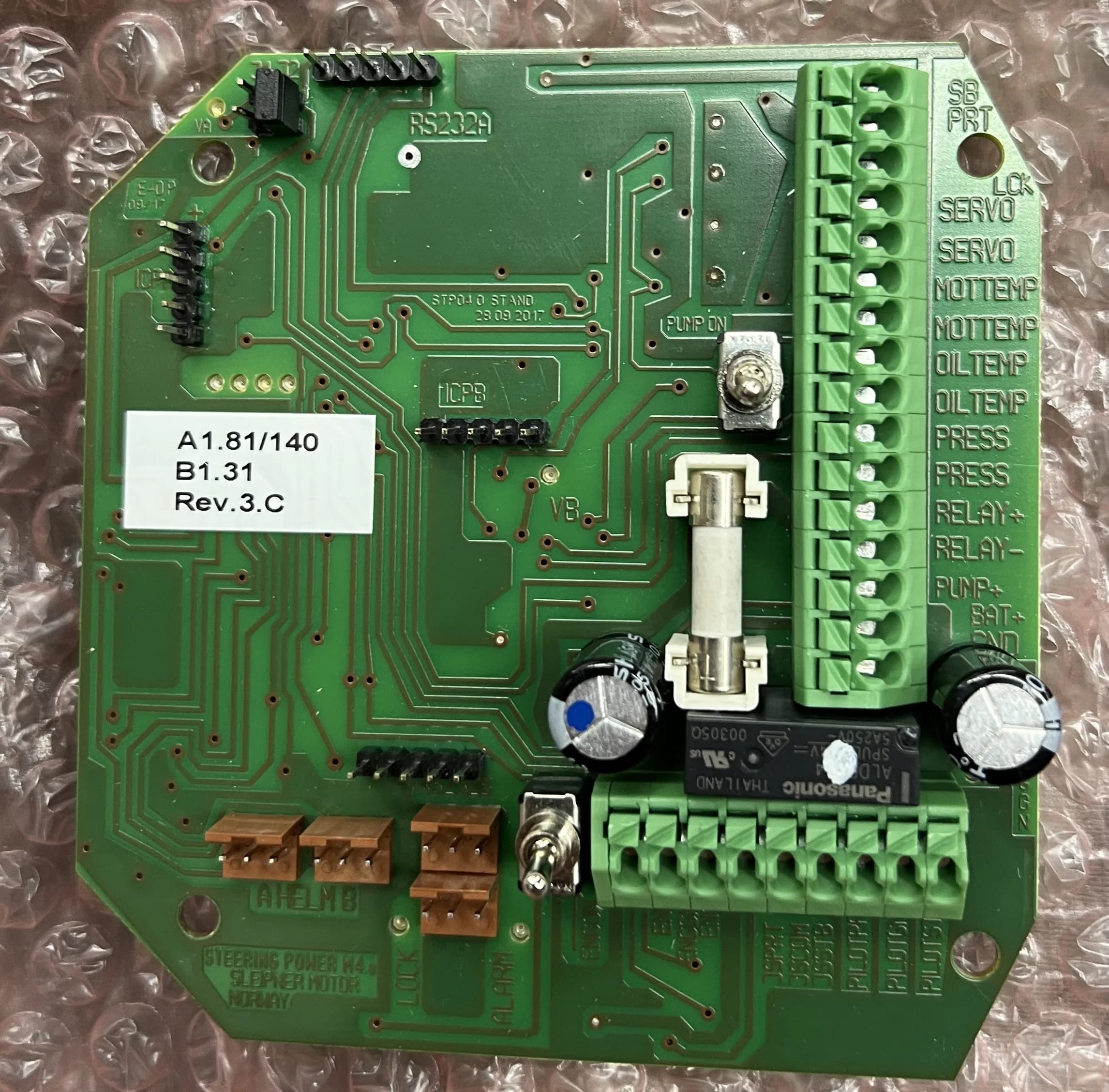 Circuit Board, for ESPE600 Steering System 