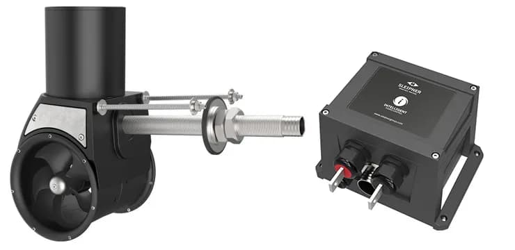 SX50 External Thruster 12V 50kg/110lb Thrust w/Anodes Fits transoms up to 150mm in thickness product image