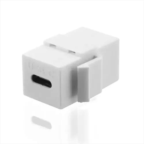 USB-C Keystone Adaptor, White  product image