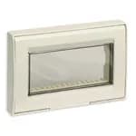 Idea IP55 Cover, 4 Modules, Ivory Support Frame Included product image