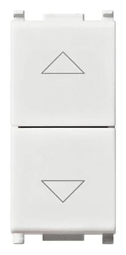 Switch: Momentary, 1P2T (NO+NO), Directional Arrow 10amp, White  *Surcharge may apply if buying <20* product image