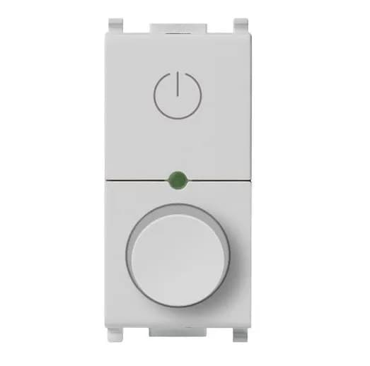 Plana: Universal Master Rotary Dimmer, 230V, 50Hz, Phase-Cutting, Silver product image