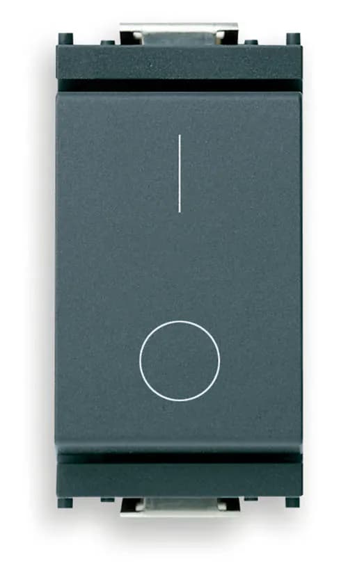 Idea 1-Way Switch, 2P/1T, 16 AX for PFC Loads 250V, Grey product image