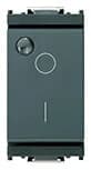 Switch: 1-Way, 2P1T, 16AX, Luminous, For Signaling Grey, Idea  *Surcharge may apply if buying <20* product image
