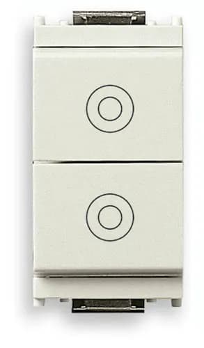 Idea Momentary Switch, 1P/2T (NO+NO), 10A, 250V White product image
