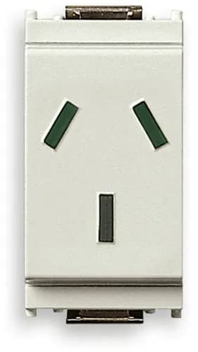 Idea Outlet, Argentinian, 2P+E, 10A/250V, SICURY White product image