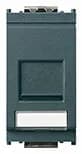 OUTLET: ADAPTER FOR RJ45 CAT.5 CONNECTORS (AMP), GREY, IDEA product image