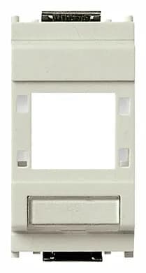 Idea Adapter for RJ45 Connector (R&M, IBM Type C) 1 Module, White product image