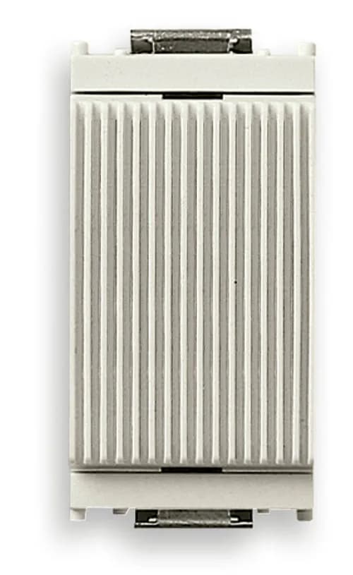 Idea Blanking Module, Grooved Front White product image