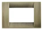 Idea Square Cover Plate,  Metal Antique Brass, 3M product image
