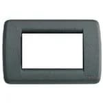 Plate: Metal, Slate Grey, 3M Round, Idea product image