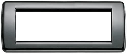 PLATE: METAL, BLACK, 6M ROUND, IDEA product image