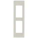 Idea Square Cover Plate, Technopolymer Idea White 04, 2 Modules product image