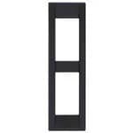 PLATE: TECH, BLACK, 2M PANEL, SQUARE, IDEA product image