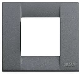 PLATE: METAL, SLATE GREY, 2M RDCD (1M STD), SQUARE, IDEA product image