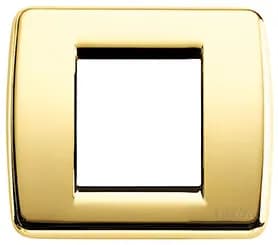 PLATE: METAL, PLSHD GOLD, 2M RDCD (1M STD), ROUND, IDEA product image