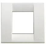 PLATE: TECH, BRIGHT WHITE, 2M RDCD (1M STD), SQUARE, IDEA product image