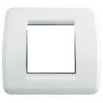 PLATE: TECH, BRIGHT WHITE, 2M RDCD (1M STD), ROUND, IDEA product image