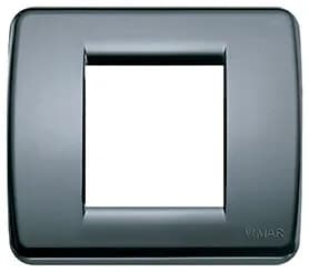 PLATE: TECH, GRAPHITE GREY, 2M RDCD (1M STD), ROUND, IDEA product image
