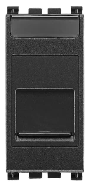 ARKE: RJ45 KEYSTONE ADAPTOR GREY, WITH DUST CAP product image