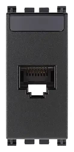 ARKE SERIES RJ45 CAT5E NETSAFE UTP OUTLET GREY product image
