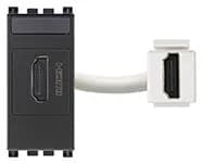 Arke HDMI Socket Outlet, 1 Module, Grey  product image