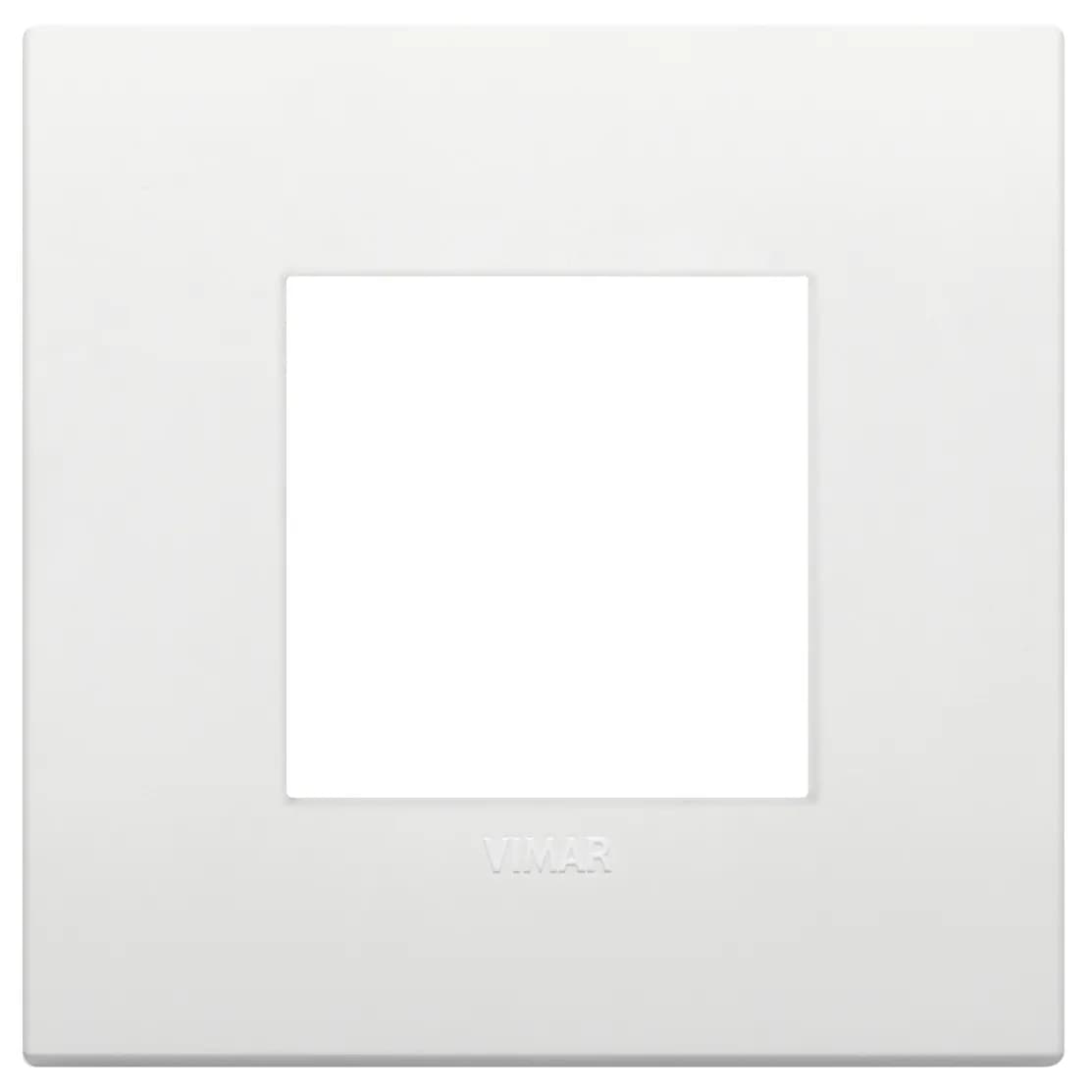 Arke: 2-Module Classic Cover Plate, Technopolymer, White product image