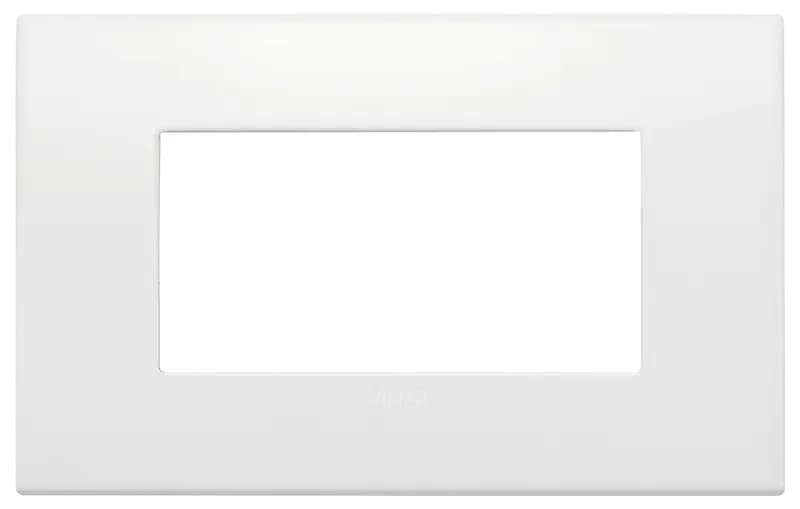 Arke: 4-Module Metal Classic Cover Plate Polar TL product image