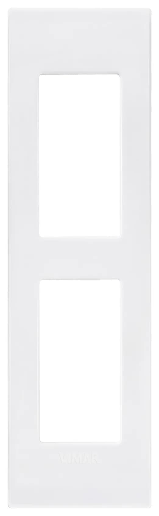 Arké 2M cover plate technopolymer white Arké 2-Module Technopolymer White product image