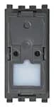 Eikon 1-Way Switch, 1P/1T, 16A-250V Illuminable, 1 Module, without cover product image