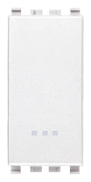 Switch: 1P, 20A, 3-Way White, Eikon product image