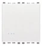 EIkon Momentary Switch, 1P/1T (NO), 10A-250V, Illuminable, 2 Module, White product image