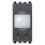 Eikon IR Motion Sensing Switch, NO, 6A-120V Adjustable Dusk/Dawn, Time Delay, Grey product image
