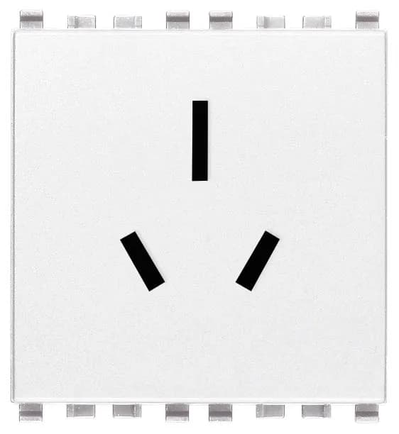 Outlet: 2P+E, Australian 2M, White, Eikon product image