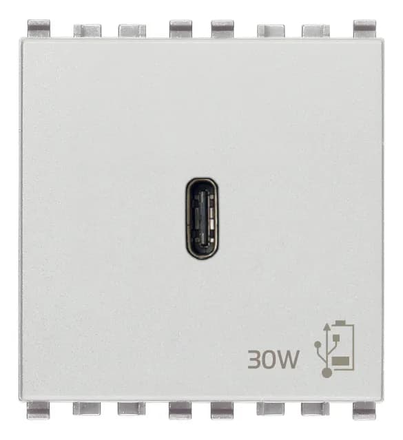 USB-C Power Supply, 30W, 120-240V Grey, 2M, Eikon product image