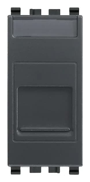 Adaptor: RJ45, Keystone, Grey product image