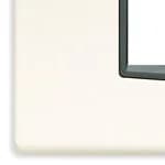 Eikon Square Cover Plate, Chrome Die-Cast Metal, 4 Module product image