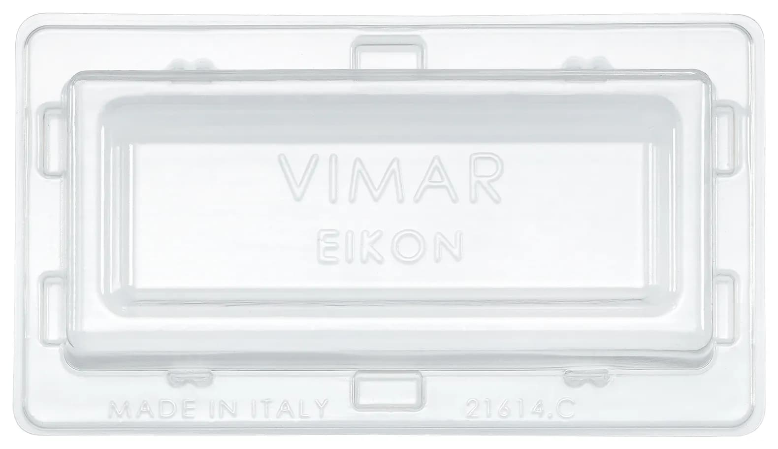 Eikon Transparent protection cover for 4-module mounting frame product image