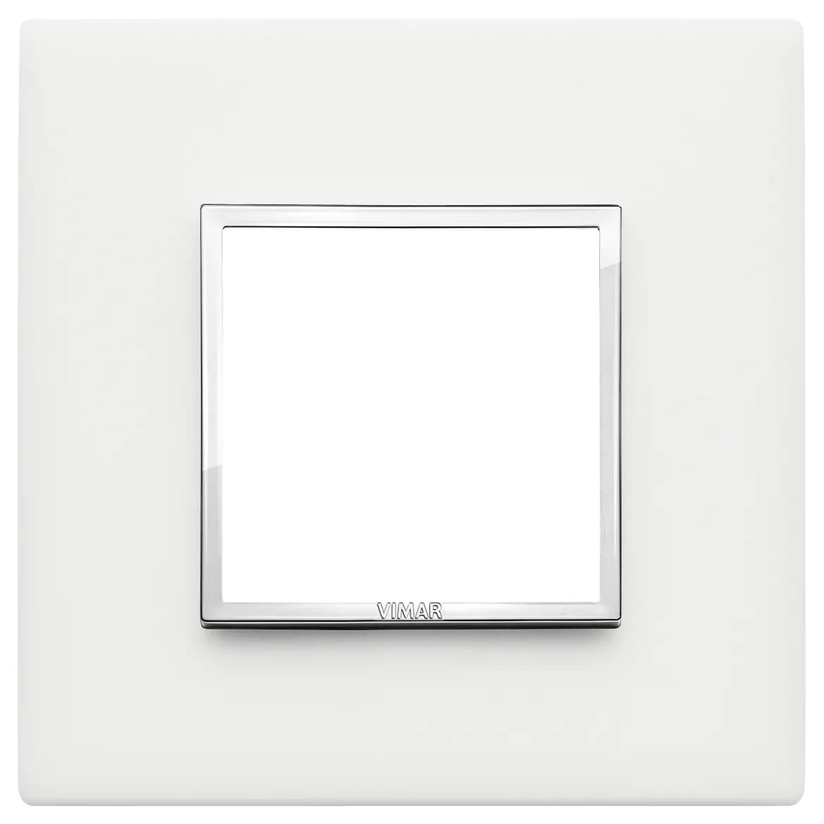 EIKON: EVO Cover Plate 2-Module Corian, Glacier Ice product image
