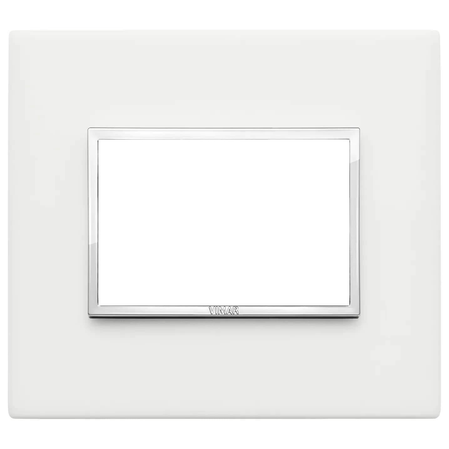 EIKON: EVO Cover Plate 3-Module Corian, Glacier Ice product image