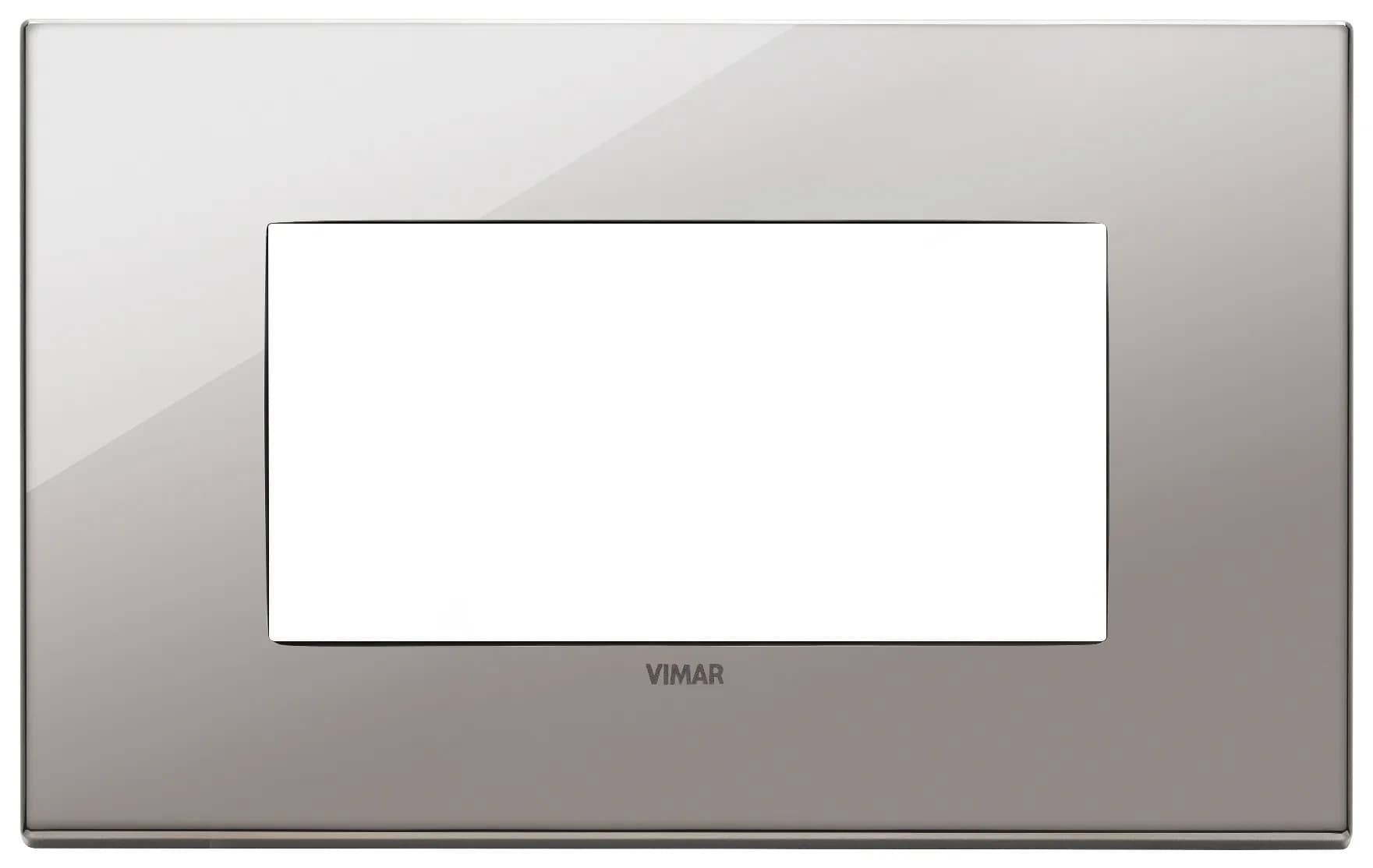 Plate: Metal, Black Chrome 4M, Eikon Exe product image