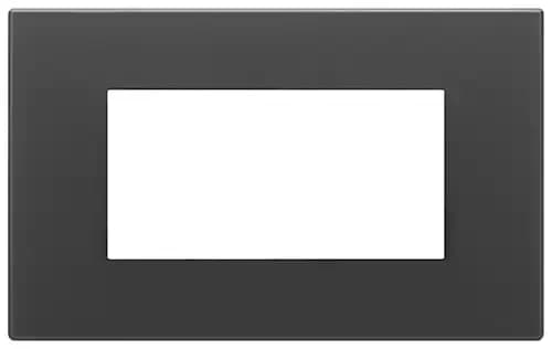 EIKON Plate 4M GLASS SATIN BLACK product image