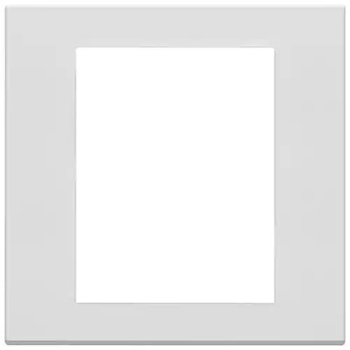EIKON EXE COVER PLATE 8M METAL MATT WHITE product image
