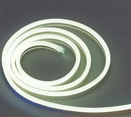 Neon LED Rope Light, Top Emitting, Cool White 120V 5/16"x5/8" UV Resistant PVC, Cuttable Every 19.5" product image Neon LED Rope Light, Top Emitting, Cool White 120V 5/16"x5/8" UV Resistant PVC, Cuttable Every 19.5" product image