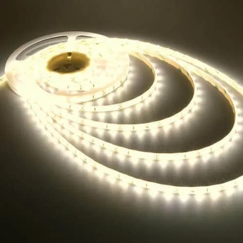 Flexible LED Strip Tape HO (High Output) F-Series 24V, Warm White, 16' Length, 3M Tape, IP66 product image Flexible LED Strip Tape HO (High Output) F-Series 24V, Warm White, 16' Length, 3M Tape, IP66 product image