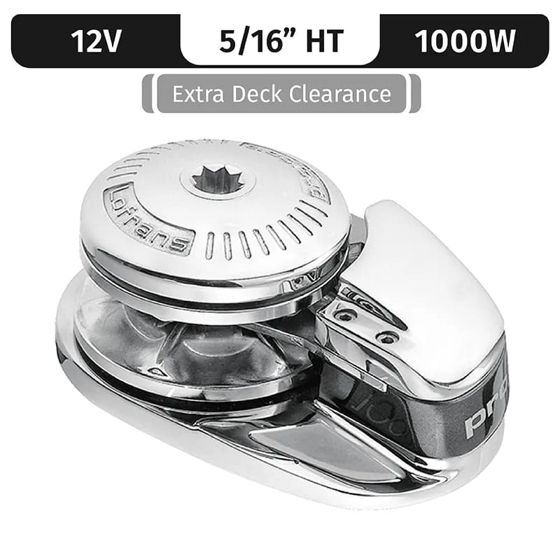 PROJECT 1000/X2, 12VDC, 1000W LOW-PROFILE, LONG SHAFT, 5/16"HT GYPSY product image PROJECT 1000/X2, 12VDC, 1000W LOW-PROFILE, LONG SHAFT, 5/16"HT GYPSY product image